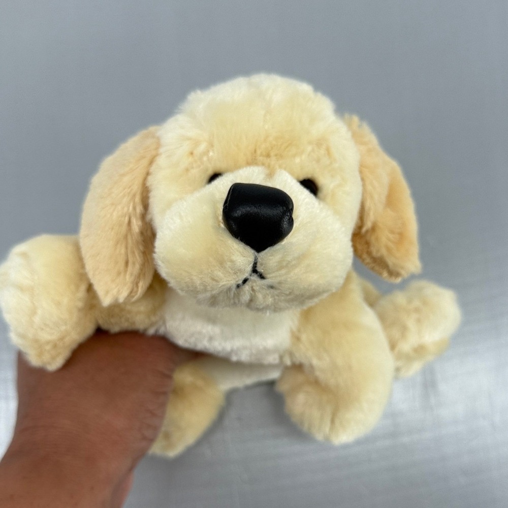 Ganz Webkinz Lil Kinz Yellow Labrador Retriever Puppy Dog Plush Stuffed Animal‎